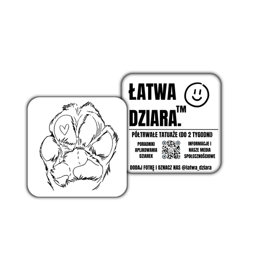 Łapka z Sercem
